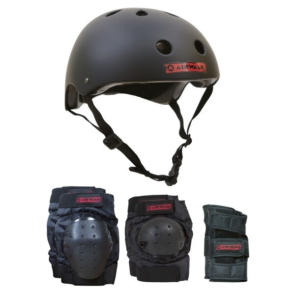 Airwalk 4-in-1 Helmet/Pad Combo - X/Small