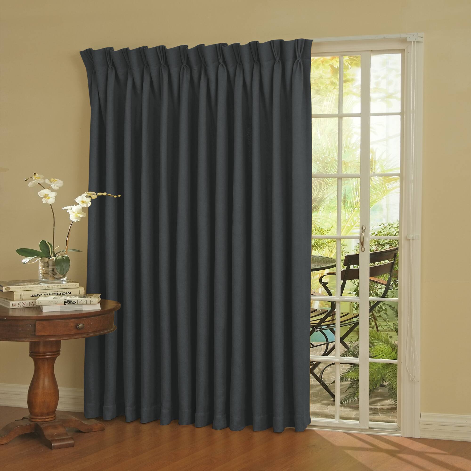Eclipse Thermal Blackout Patio Door Curtain Panel 100 X 84 Eclipse Thermal Blackout Patio