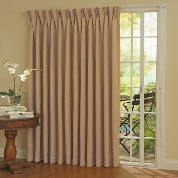 Eclipse Thermal Blackout Patio Door Curtain Panel 100 X 84 Eclipse Thermal Blackout Patio