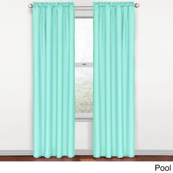 Shop Eclipse Kids Polka Dots Room Darkening Window Curtain Panel