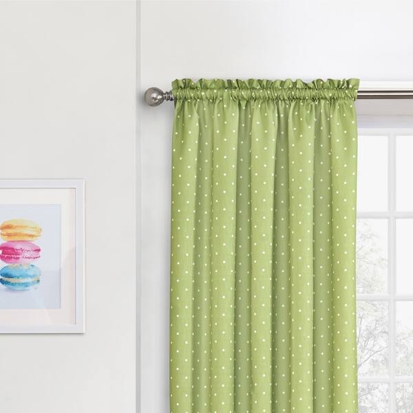 Shop Eclipse Kids Polka Dots Room Darkening Window Curtain Panel