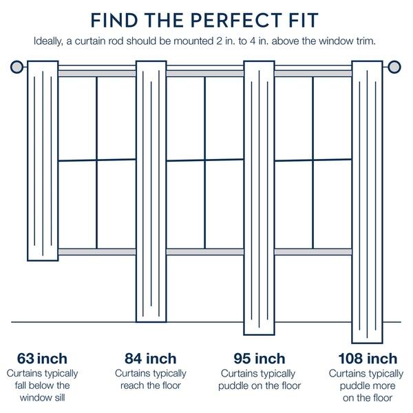 Shop Eclipse Fresno Blackout Window Curtain Panel On Sale Free