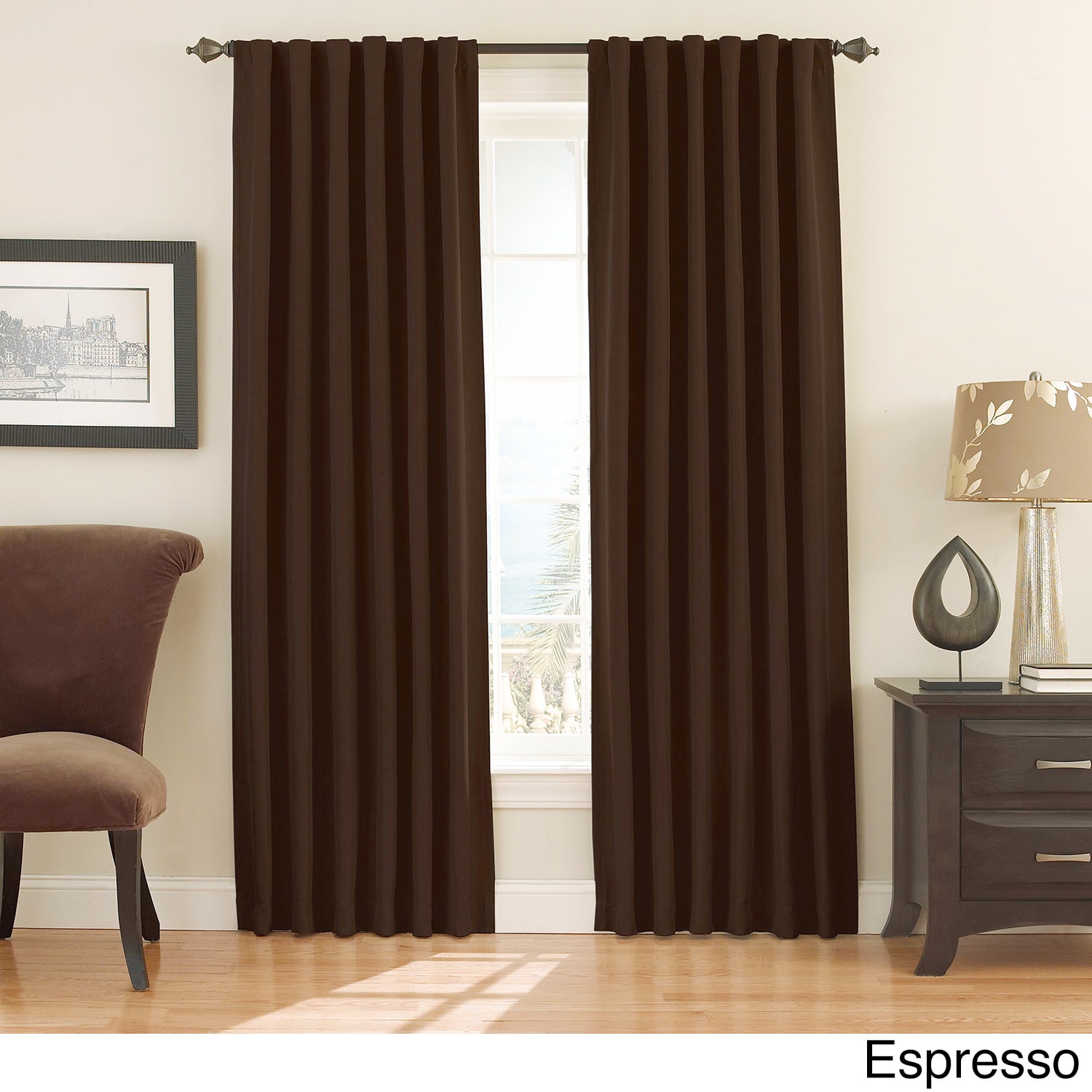 Eclipse Fresno Blackout Window Curtain Panel