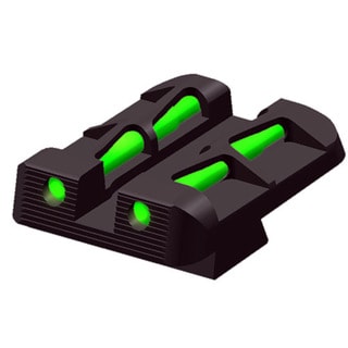 Hi-Viz Glock Rear Sight for 9mm 40 and 357 Sig