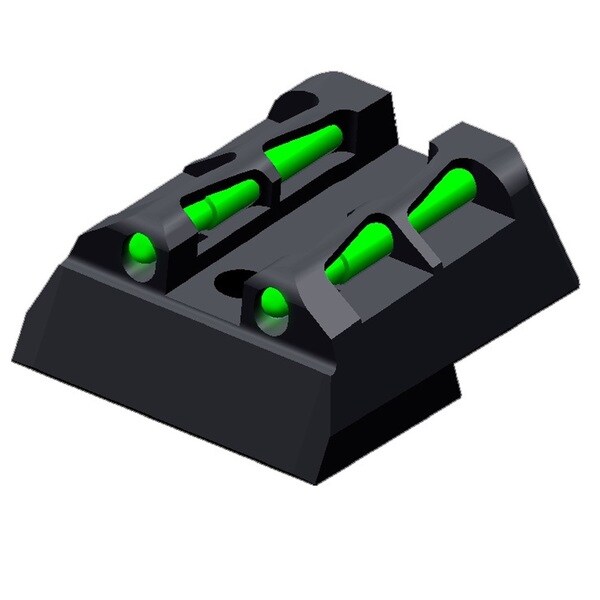Hi-Viz HandK Litewave Rear Sight Fits HK45/P30/VP9