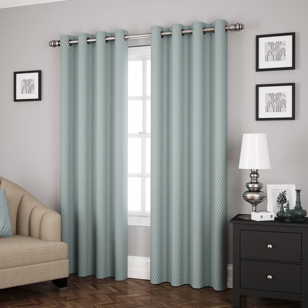 Eclipse Ridley Room Darkening Window Curtain Panel