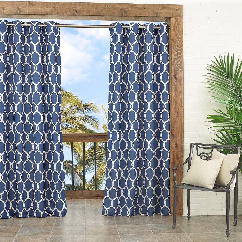 Parasol Totten Key Trellis Indoor/Outdoor Curtain Panel