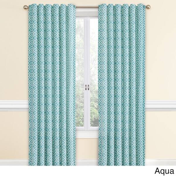 Shop Waverly Lovely Lattice Rod Pocket Curtain Panel With Tieback