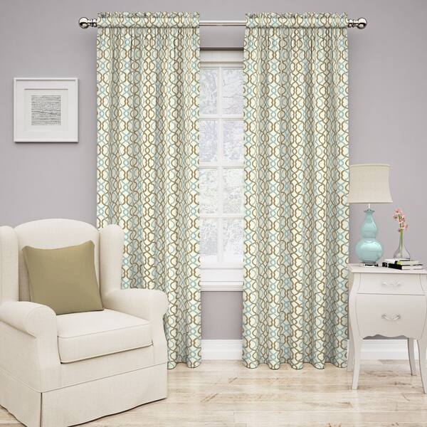 Shop Traditions By Waverly Make Waves Curtain Panel 52x84 Free