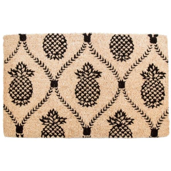 Pineapple Trellis Handwoven Coconut Fiber Doormat