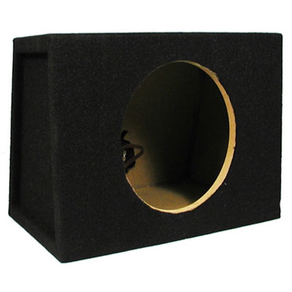 Single Car Black Subwoofer Box Sealed Automotive Enclosure for 8-Inch ...