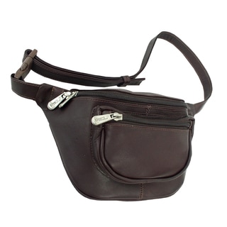 Piel Luggage Top Grain Leather Carry-all Waist Bag - 11541453 ...