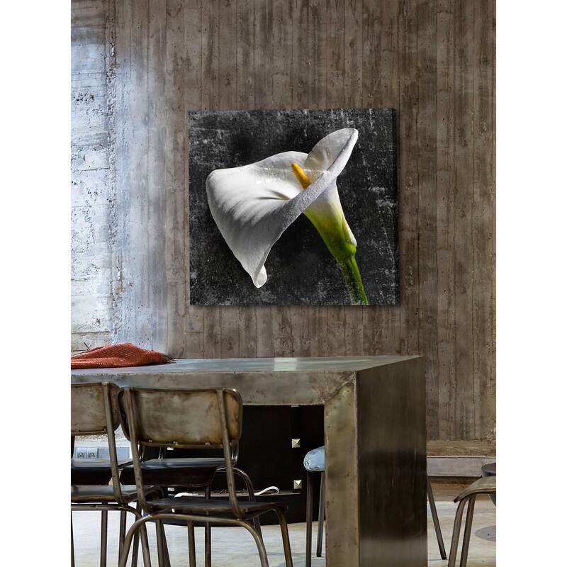Marmont Hill - White Callas by Aryai Painting Print on Canvas - Multi-Color