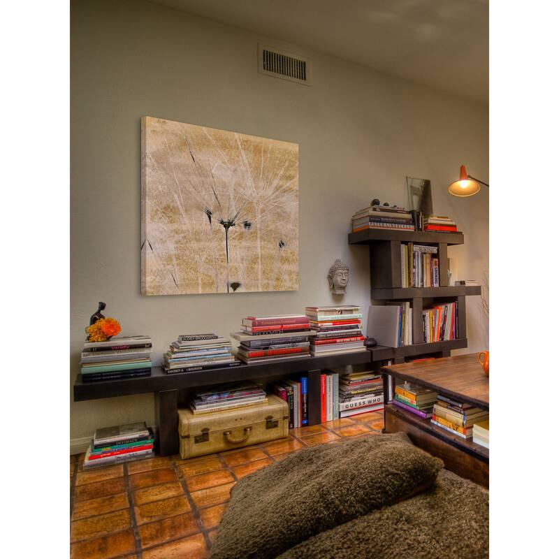 Marmont Hill - Dandelions III by Aryai Painting Print on Canvas - Multi-Color