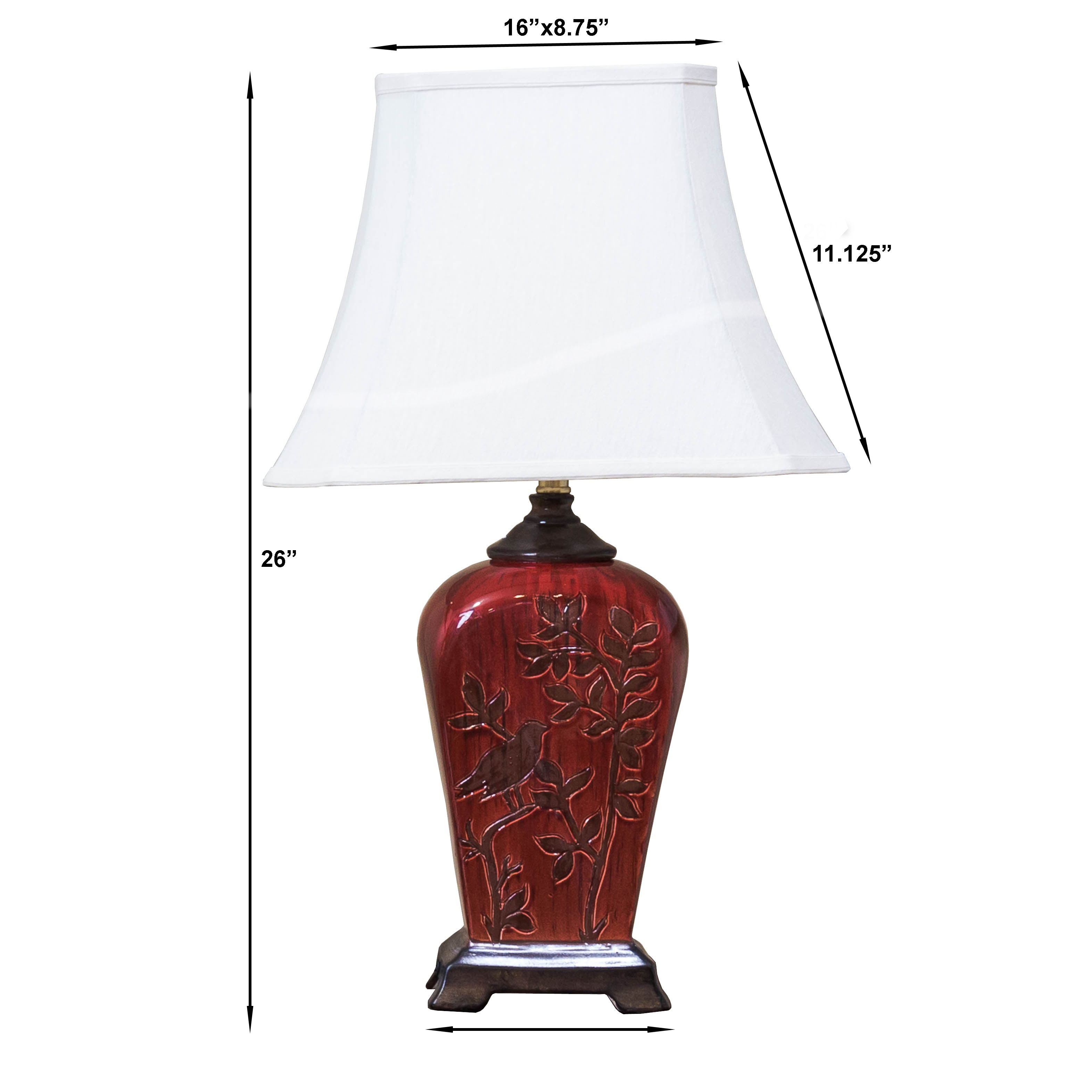 bombay table lamps