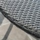 preview thumbnail 5 of 4, Corsica Outdoor Wicker Round Dining Table (ONLY) by Christopher Knight Home - 25.75"L x 25.75"W x 28.35"H