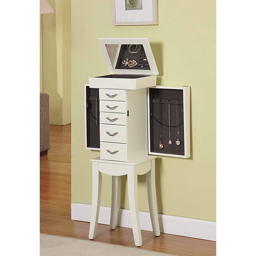 Eiffel Tower 5 Drawer Jewelry Armoire