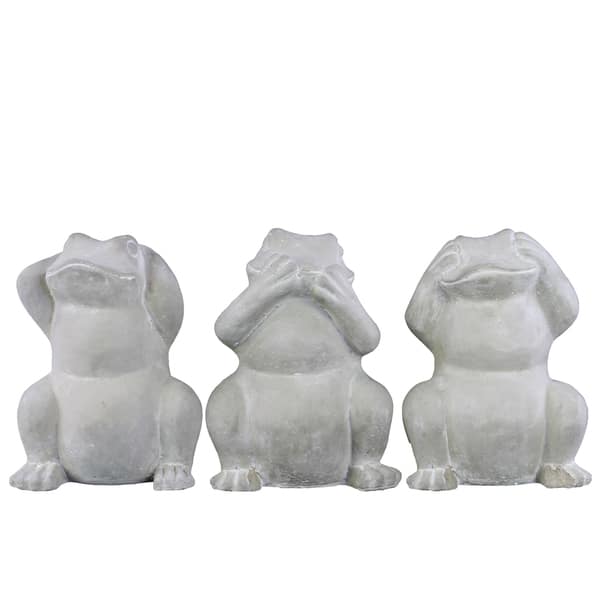 Frogs Figurines - Adorable - See, Hear, Speak No Evil