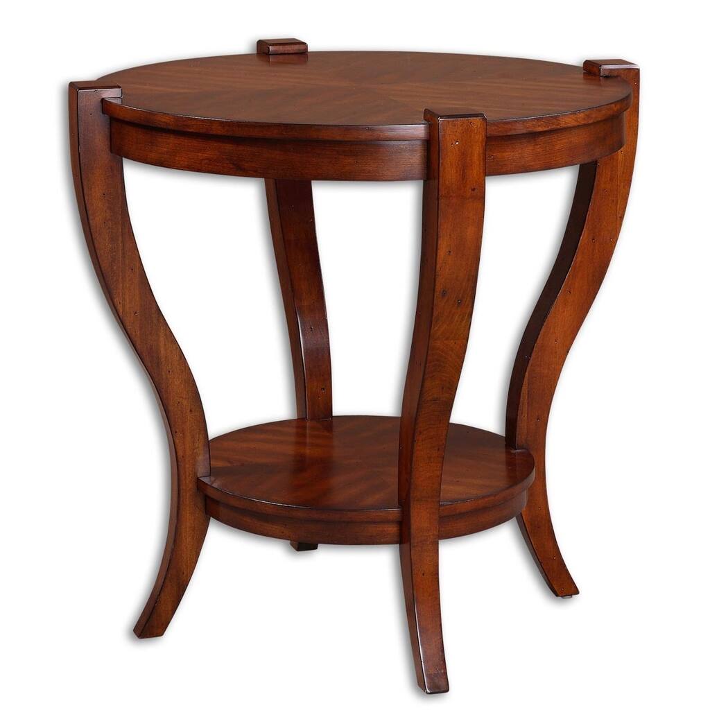 Bergman Round End Table