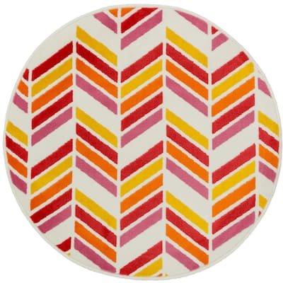 Alexander Home Amelia Chevron Stripe Rug