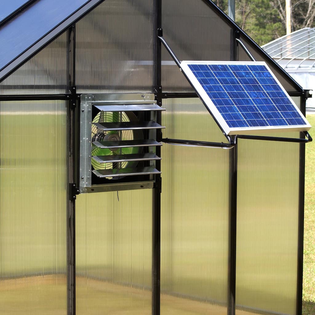 Monticello Solar Powered Greenhouse Ventilation System