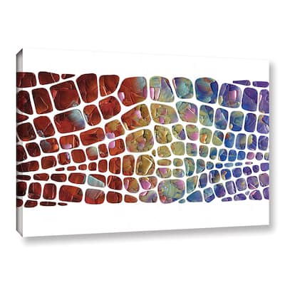 ArtWall Susanna Shaposhnikova's White Multi, Gallery Wrapped Canvas