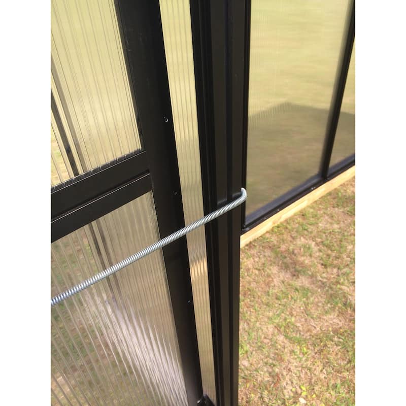 Monticello Black Hinged Doors
