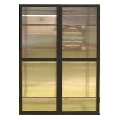 Monticello Black Hinged Doors