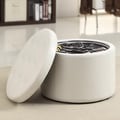 Designs4Comfort Round Shoe Ottoman