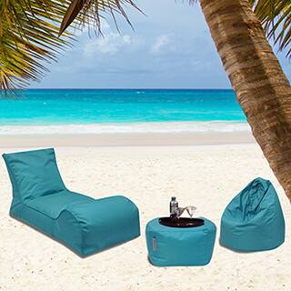 Summer Days 3-piece Bean Bag Patio Set