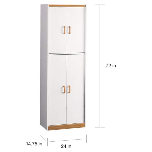 Ameriwood Home Deluxe 72 Inch Kitchen Pantry Cabinet Kitchen Pantry Cabinet