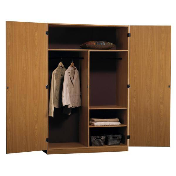 Shop Systembuild 48 Inch Wardrobe Storage Closet Free Shipping