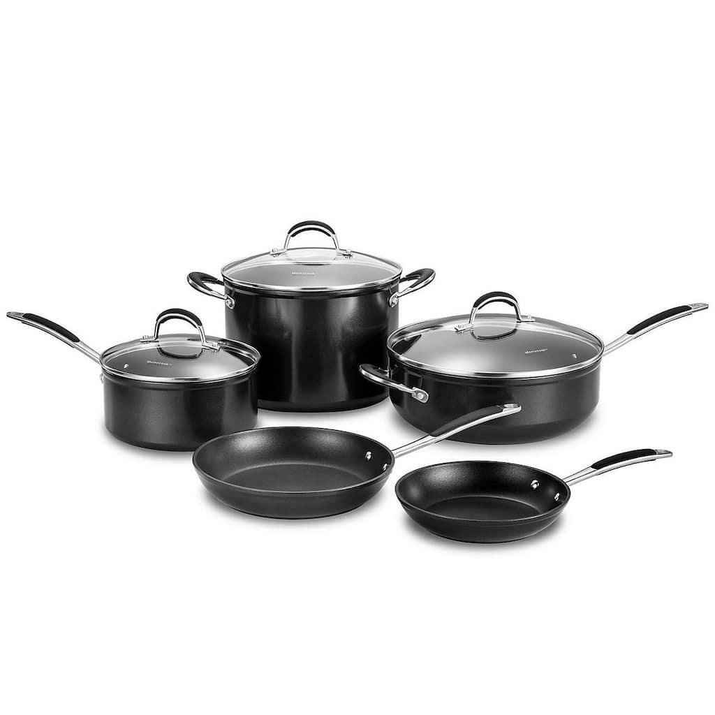 Momscook Signature Induction Compatible Nonstick 8-piece Cookware Set