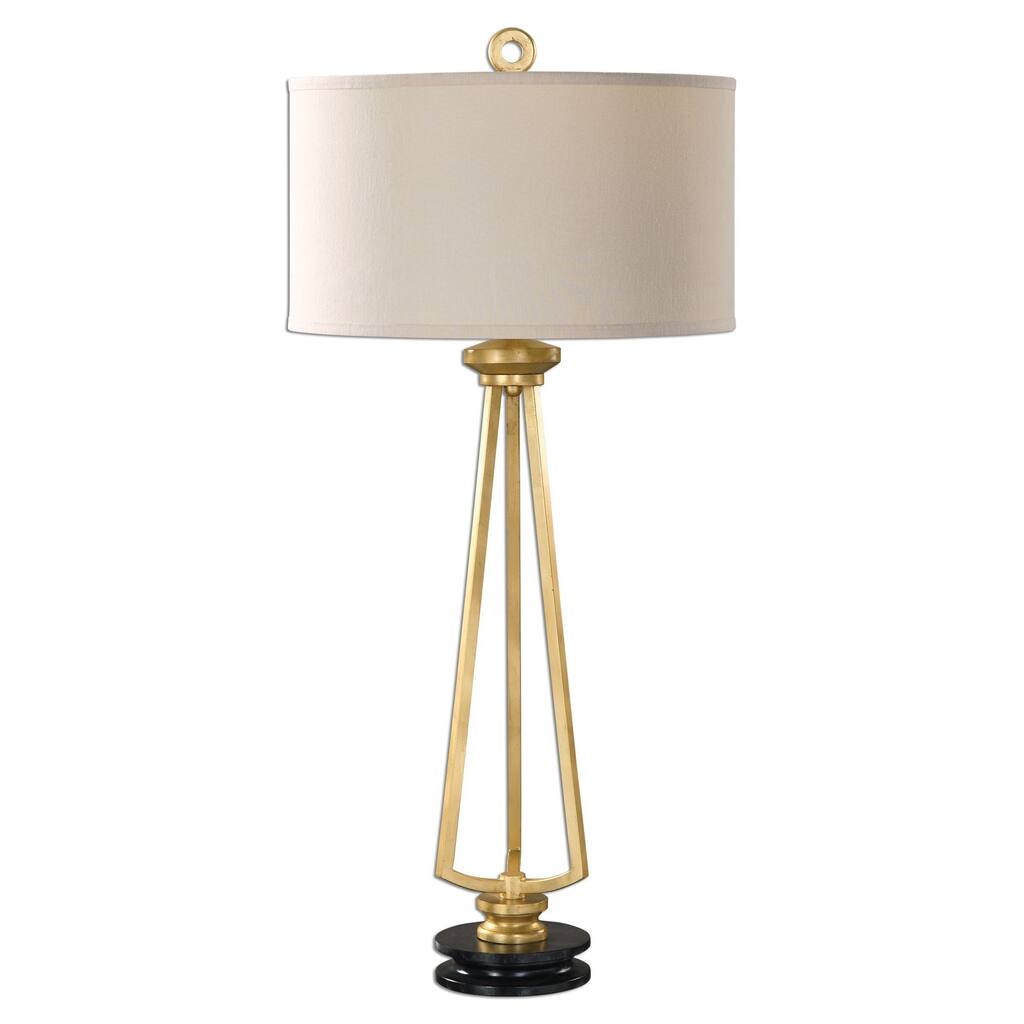Torano Antiqued Gold Lamp