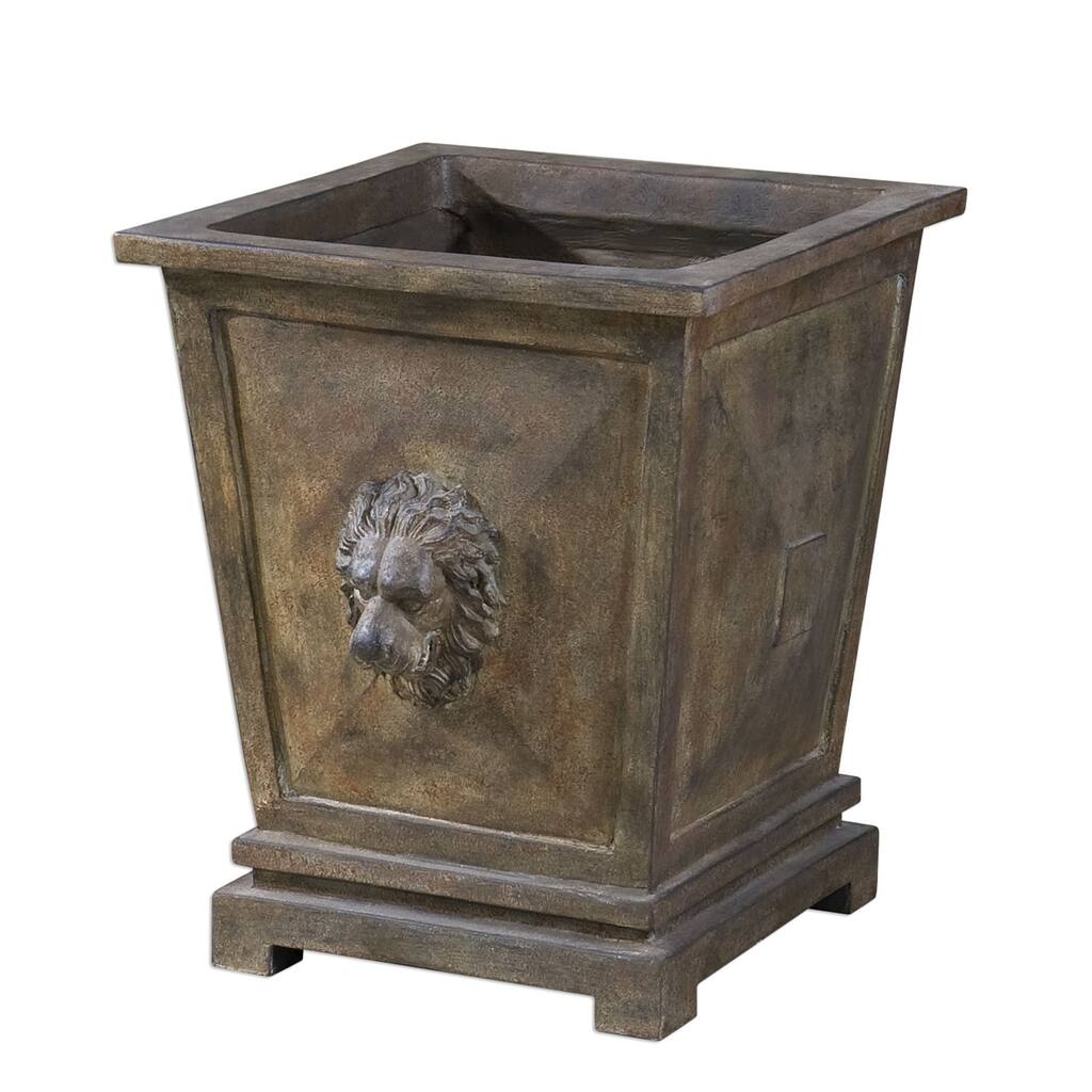Tobia Burnt Terracotta Planter