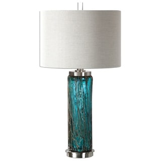 turquoise lighting led light almanzora blue glass lamp buy uttermost table lamps online at overstockcom our best turquoise lighting led light almanzora blue glass lamp buy uttermost table lamps online at overstockcom our best