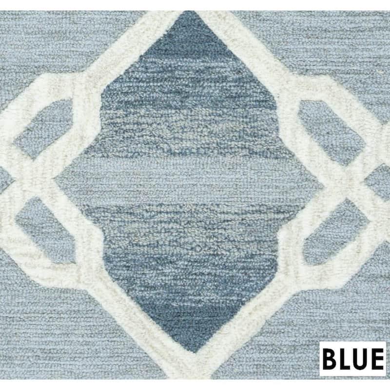 Alora Decor Berlin Trellis Hand-tufted Wool Rug