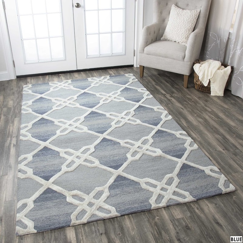 Alora Decor Berlin Trellis Hand-tufted Wool Rug