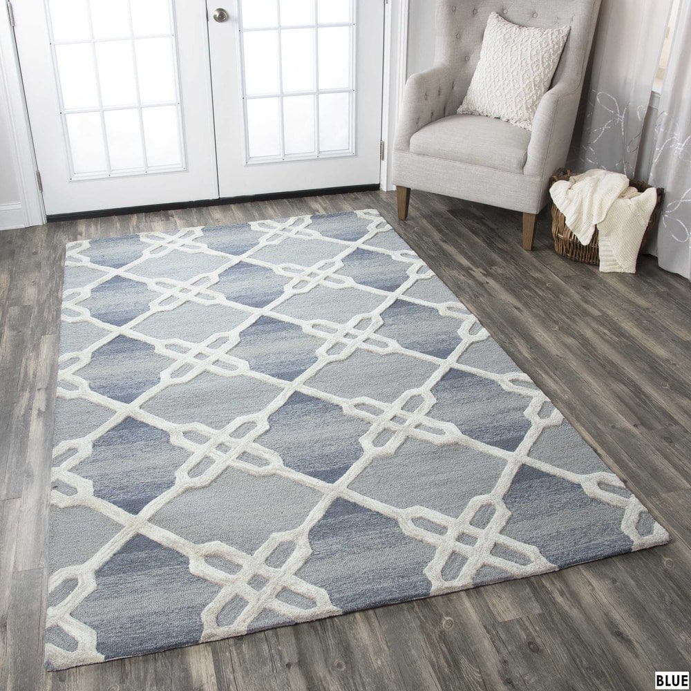 Alora Decor Berlin Trellis Hand-tufted Wool Rug