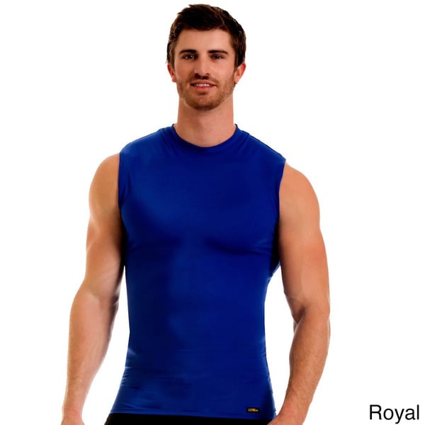 men's sleeveless compression shirt