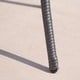 preview thumbnail 8 of 7, Figi Outdoor 34-inch Wicker Glass Table (ONLY) by Christopher Knight Home