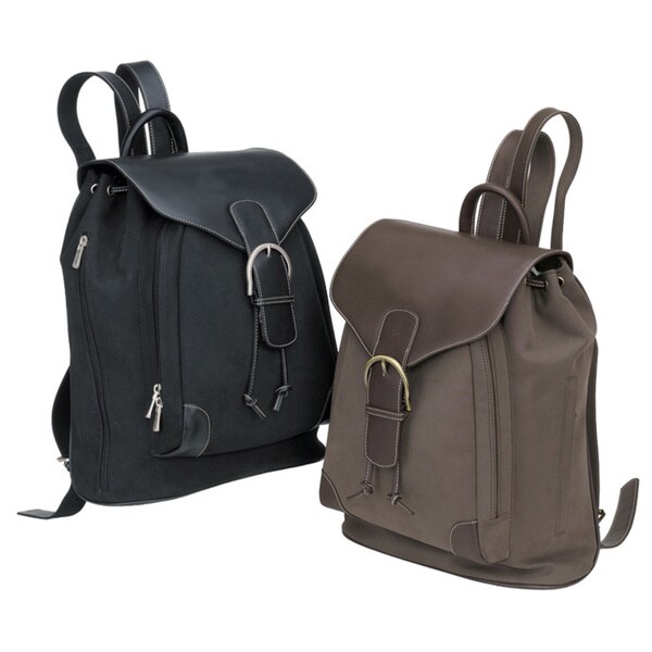 Shop Lawyer College Drawstring Vintage Bellino Leather Backpack Bag