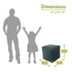 preview thumbnail 9 of 31, Majestic Home Goods Villa Collection Indoor Ottoman Pouf Cube
