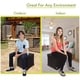 preview thumbnail 18 of 31, Majestic Home Goods Villa Collection Indoor Ottoman Pouf Cube