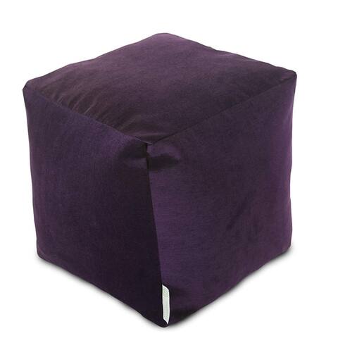 Majestic Home Goods Villa Collection Indoor Ottoman Pouf Cube