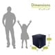 preview thumbnail 29 of 31, Majestic Home Goods Villa Collection Indoor Ottoman Pouf Cube