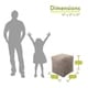 preview thumbnail 23 of 31, Majestic Home Goods Villa Collection Indoor Ottoman Pouf Cube