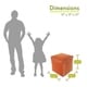 preview thumbnail 11 of 31, Majestic Home Goods Villa Collection Indoor Ottoman Pouf Cube