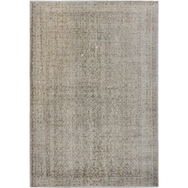 ecarpetgallery Color Transition Gray Wool Rug (5'6 x 8'0) - Overstock ...