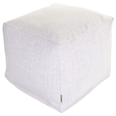 Majestic Home Goods Wales Indoor Ottoman Pouf Cube